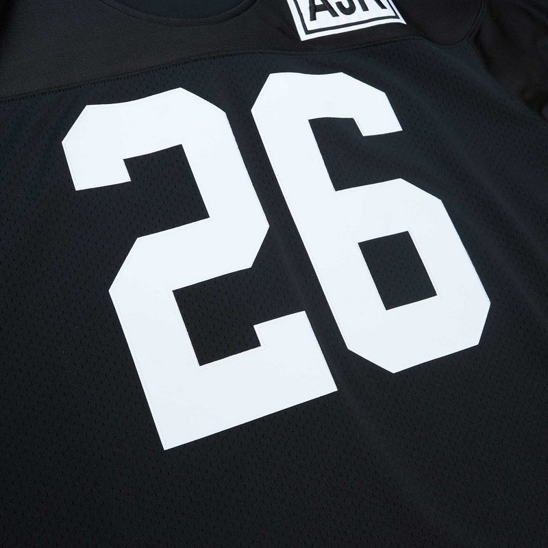 1988 Rod Woodson Mitchell & Ness Black Authentic Throwback Retired Player Jersey - Image 6