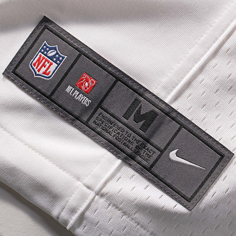 Men's Buffalo Bills Josh Allen Nike White Game Player Jersey - Image 6