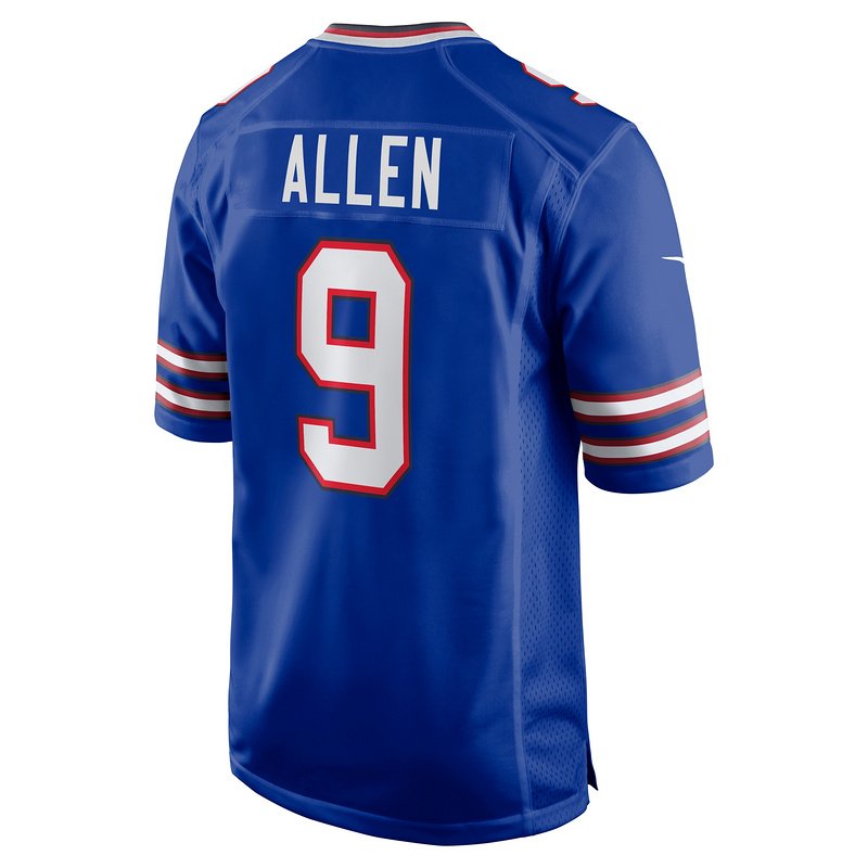 Men's Buffalo Bills Kyle Allen Nike Royal Game Player Jersey - Image 3