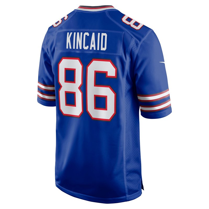 Men's Buffalo Bills Dalton Kincaid Nike Royal 2023 NFL Draft First Round Pick Game Jersey - Image 3