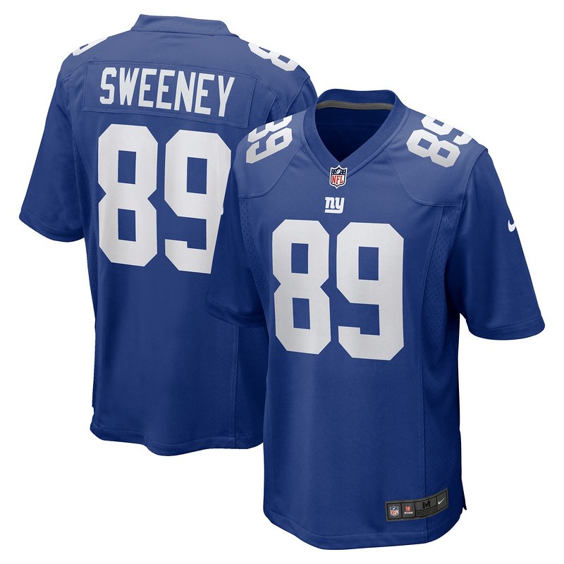 Men's New York Giants Tommy Sweeney Nike Royal Game Jersey - Image 4