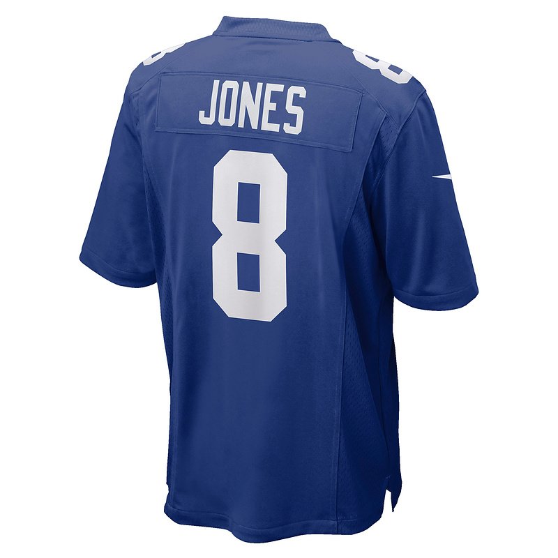 Men's New York Giants Daniel Jones Nike Royal Game Jersey - Image 3