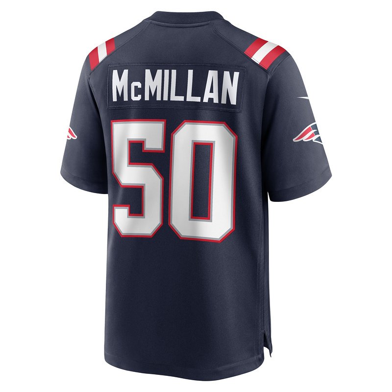 New England Patriots Raekwon McMillan Nike Navy Home Game Player Jersey - Image 3
