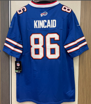 Dalton Kincaid Buffalo Bills Nike 2023 NFL Draft First Round Pick Game Jersey - Royal - Image 3