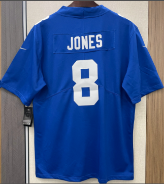 Daniel Jones New York Giants Nike Game Jersey - Royal - Image 3