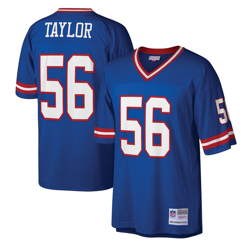 Men's New York Giants Lawrence Taylor Mitchell & Ness Royal Legacy Replica Jersey - Image 4