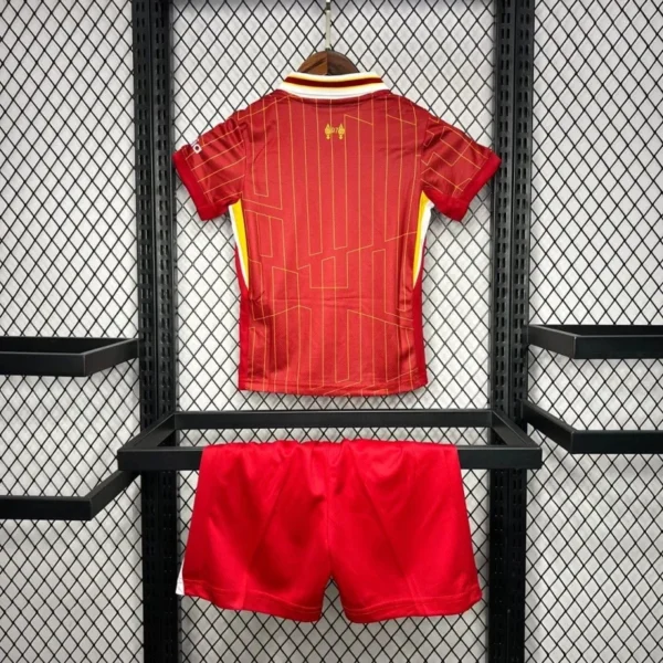 Liverpool Football Jersey Home Kids Kit Jersey+Shorts 2024/25 - Image 6