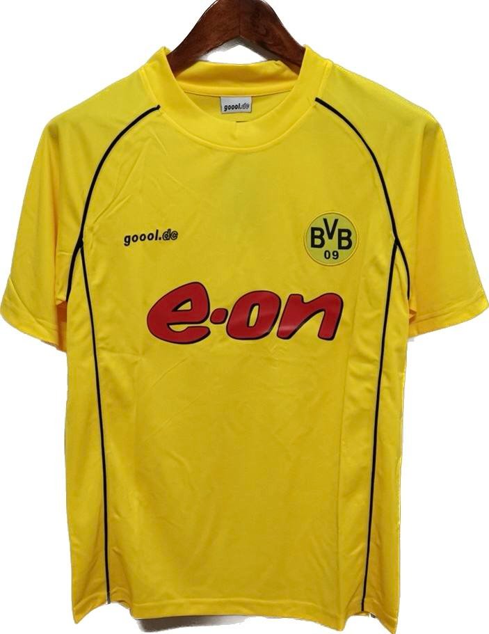 2002 Borussia Dortmund Retro Home Jersey