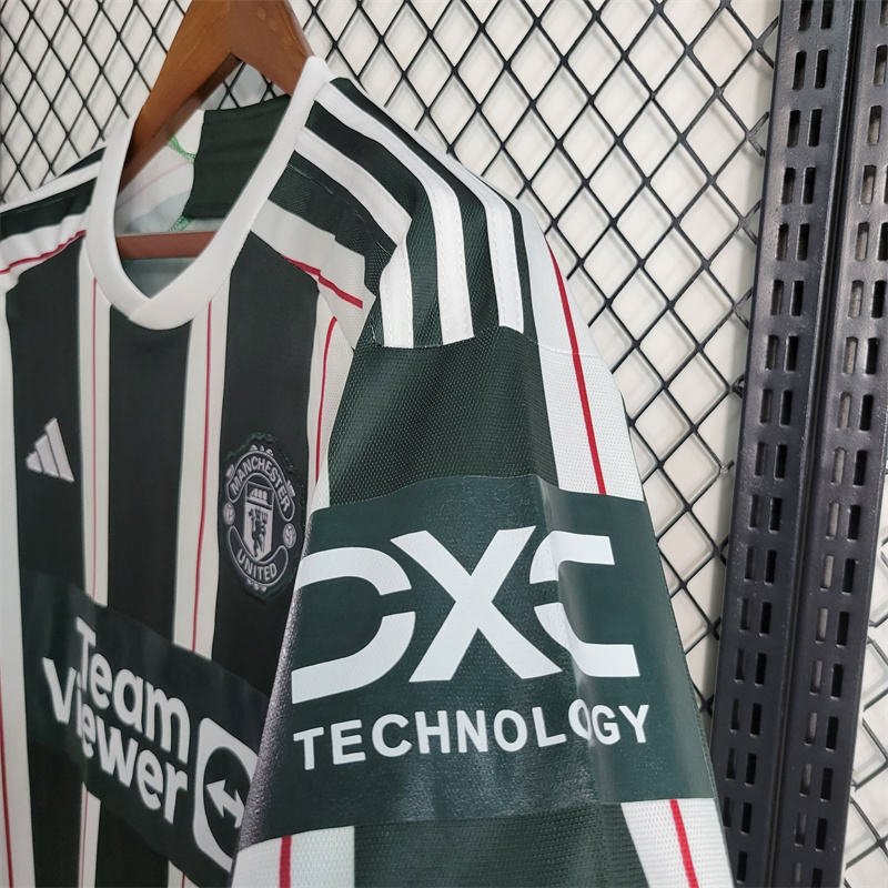 2023/24 Manchester United Away Long Sleeve Jersey - Image 7