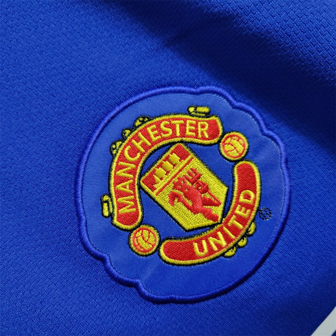 2008/09 Manchester United Retro Jersey Second Away - Image 4