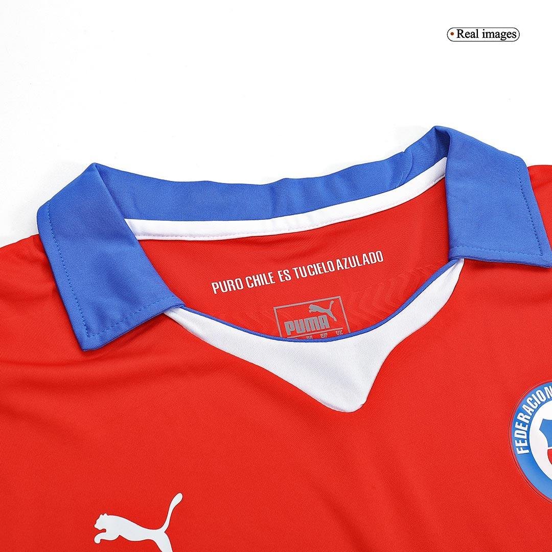 2014 Chile Home Retro Jersey - Image 3