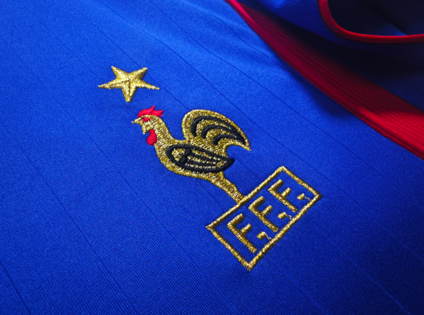 2006 World Cup France Retro Jersey Home - Image 2