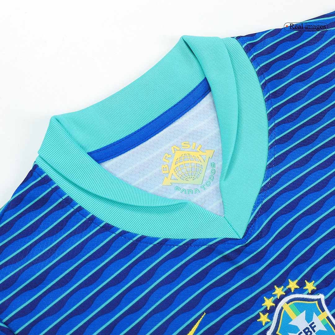 2024 Copa America Brazil Away Kids Jersey - Image 4