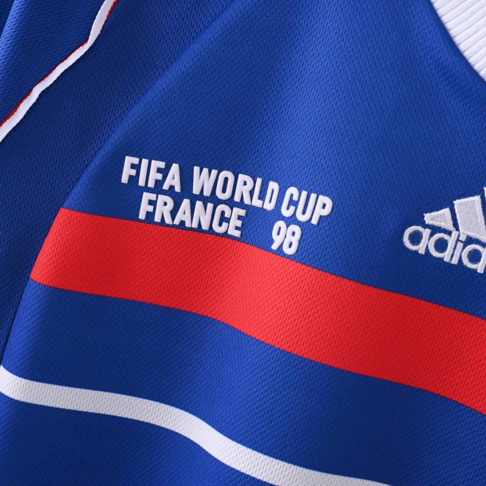 1998 World Cup France Home Retro Jersey Final - Image 3