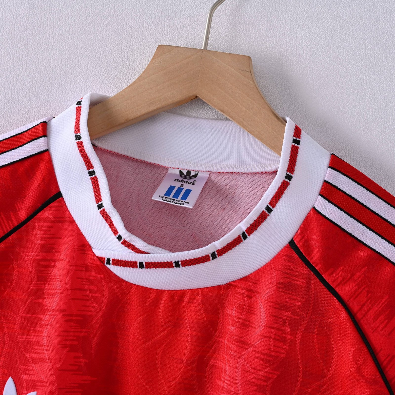 1990/92 Manchester United Retro Jersey Home - Image 6