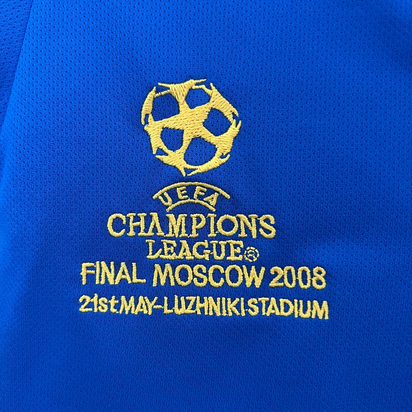 2008/09 Chelsea Champions League home Retro kids Jersey - Image 5