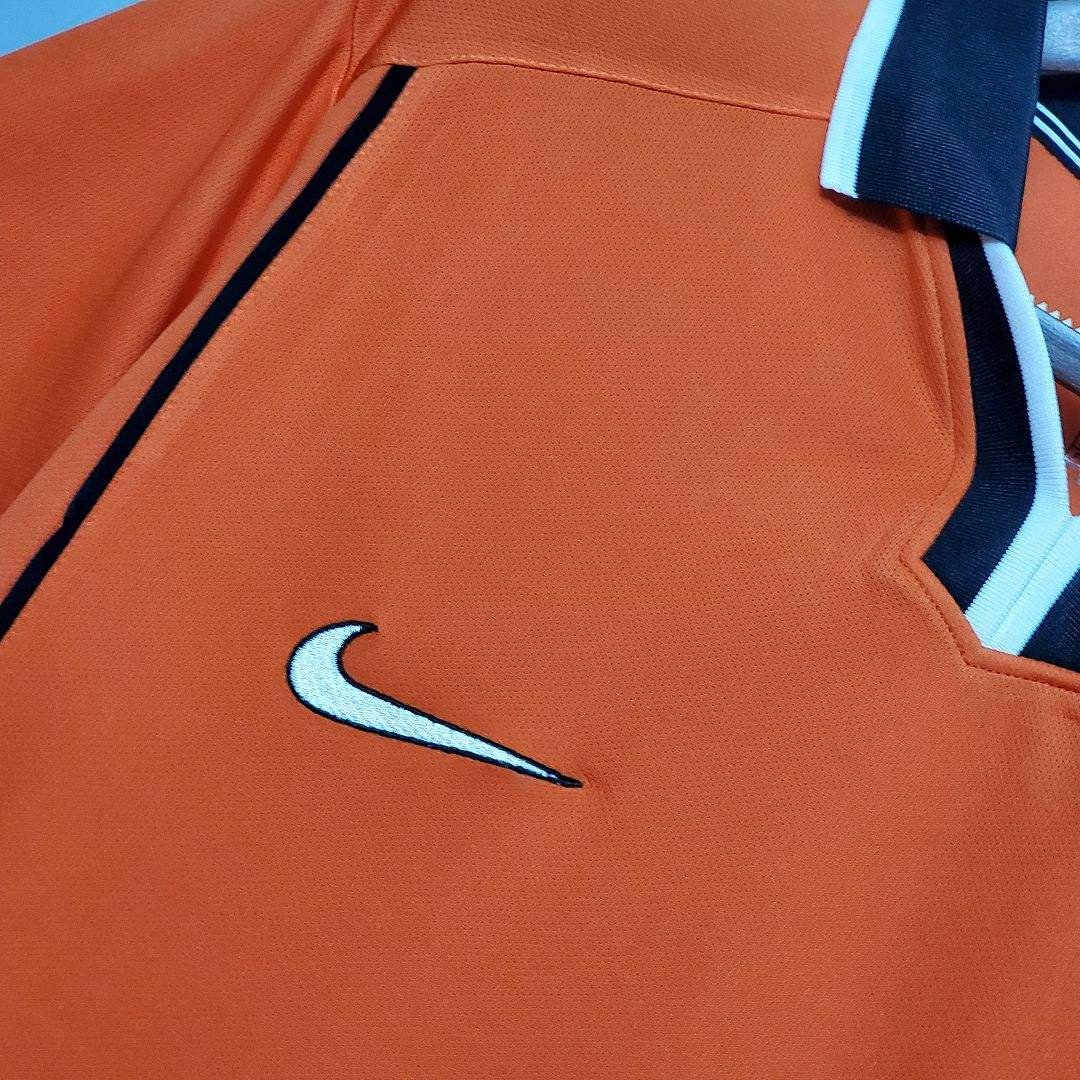 Netherlands Retro Jersey Home World Cup 1998 - Image 9