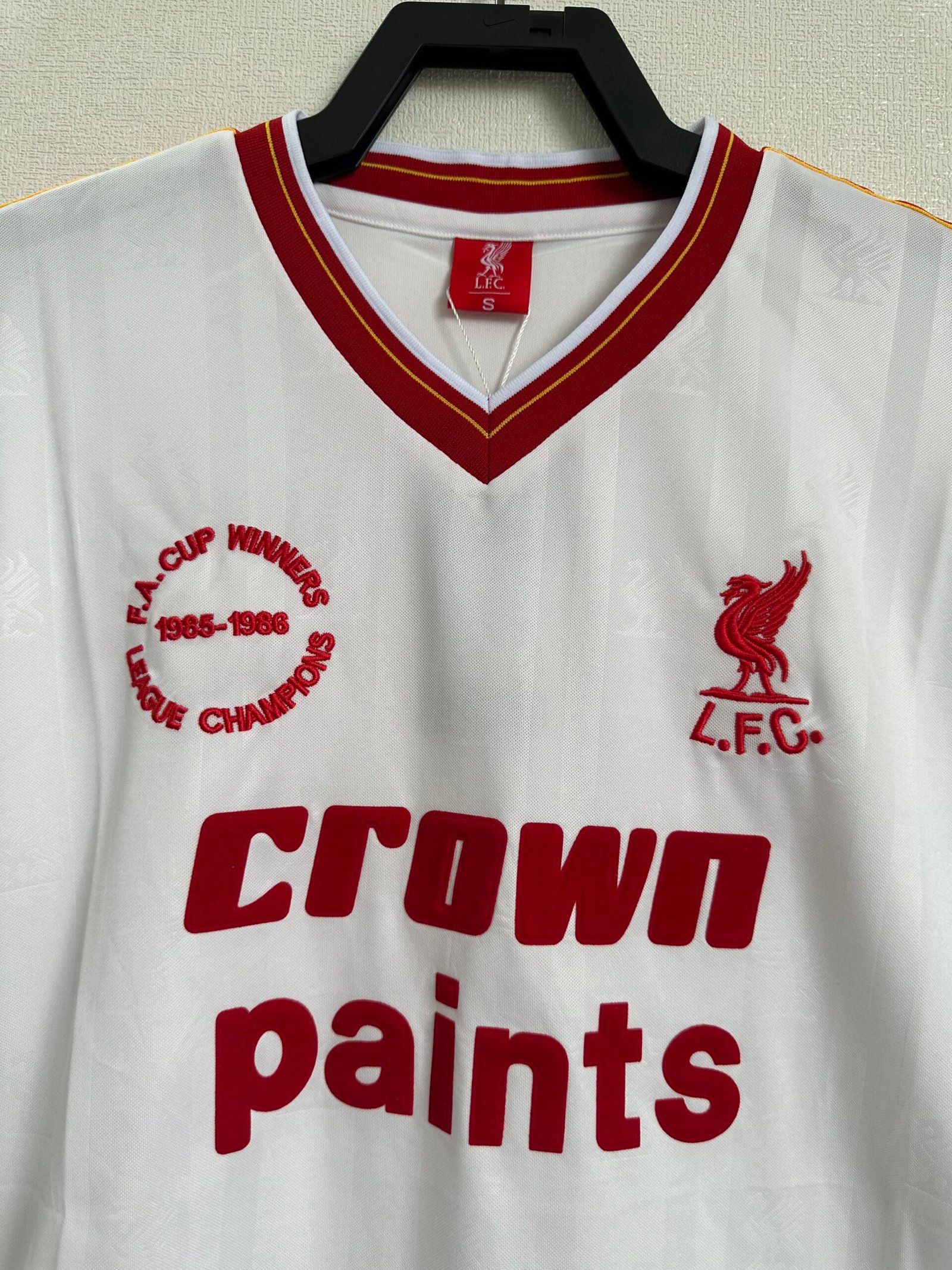 1985/86 Liverpool Third Away Retro Jersey - Image 4