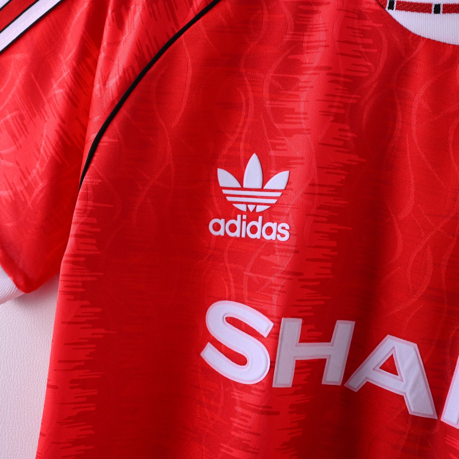1990/92 Manchester United Retro Jersey Home - Image 2