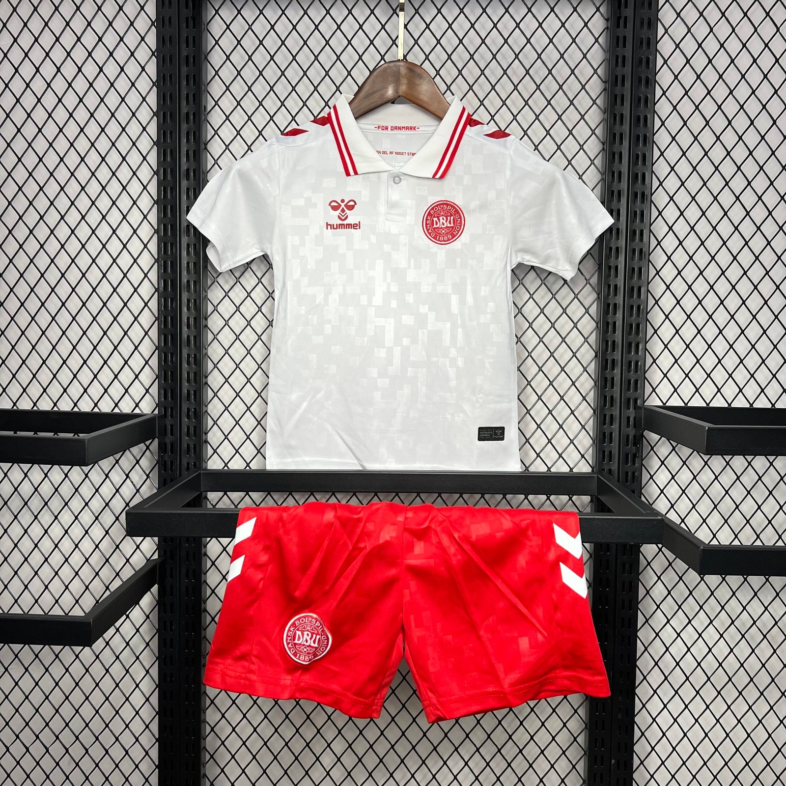 2024 Denmark Away Kids Jersey Euro