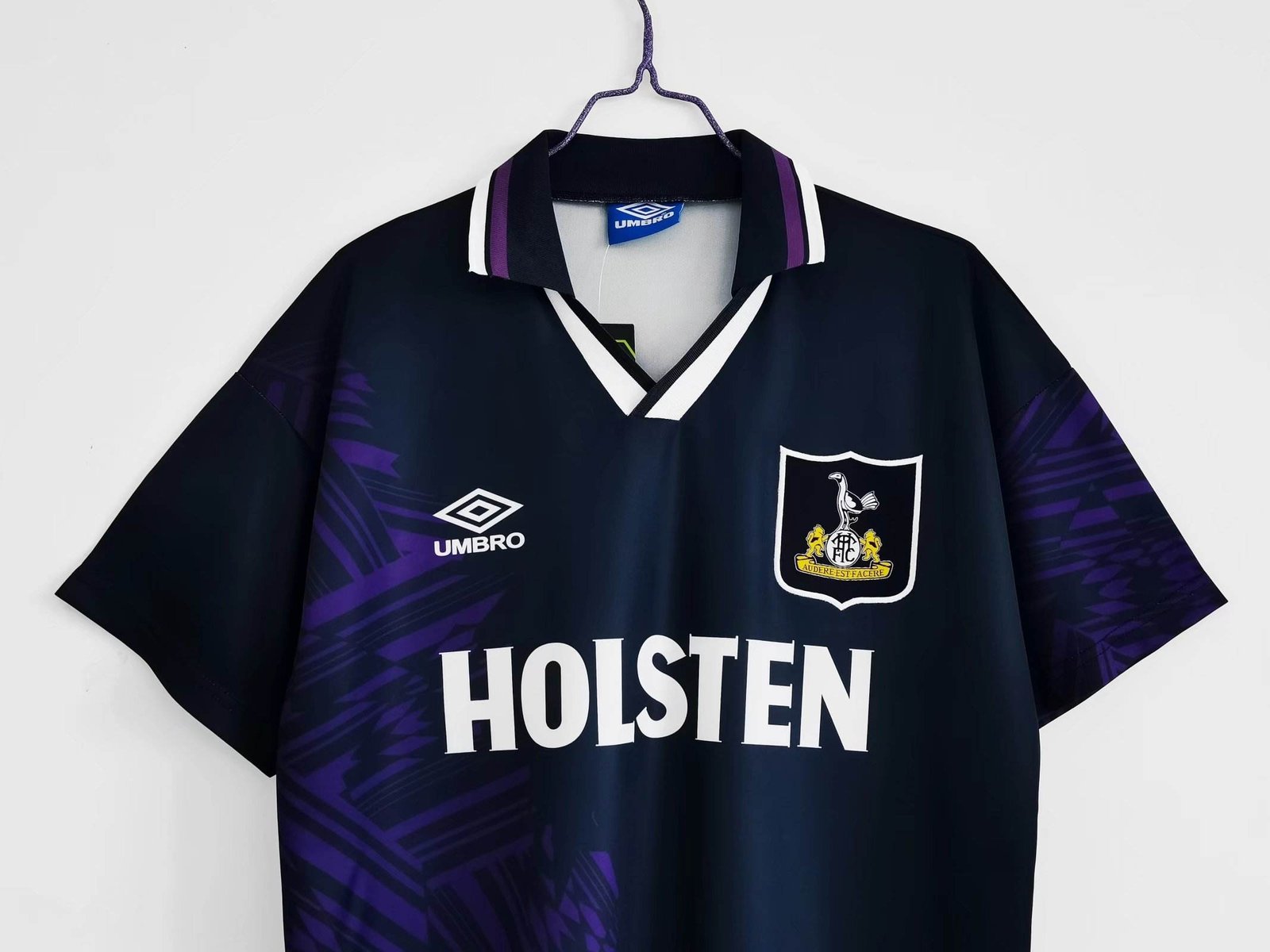 1994/95 Tottenham Hotspur Soccer Jersey Away Retro Replica - Image 6