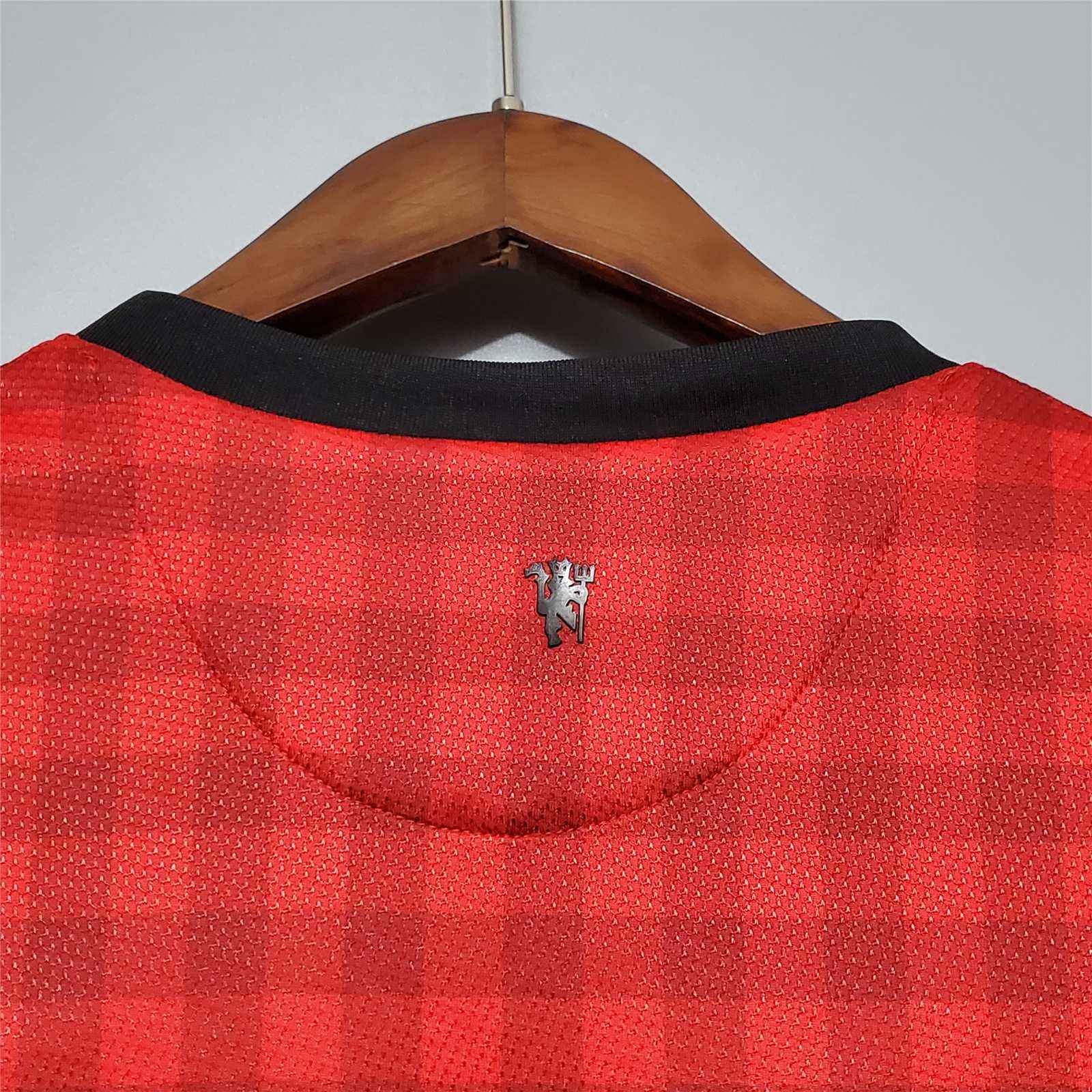 2012/13 Manchester United Retro Jersey Home - Image 9