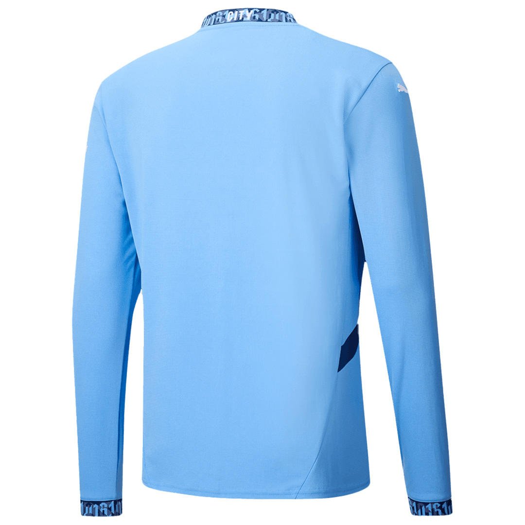 2024/25 Manchester City Home Long Sleeve Jersey - Image 2