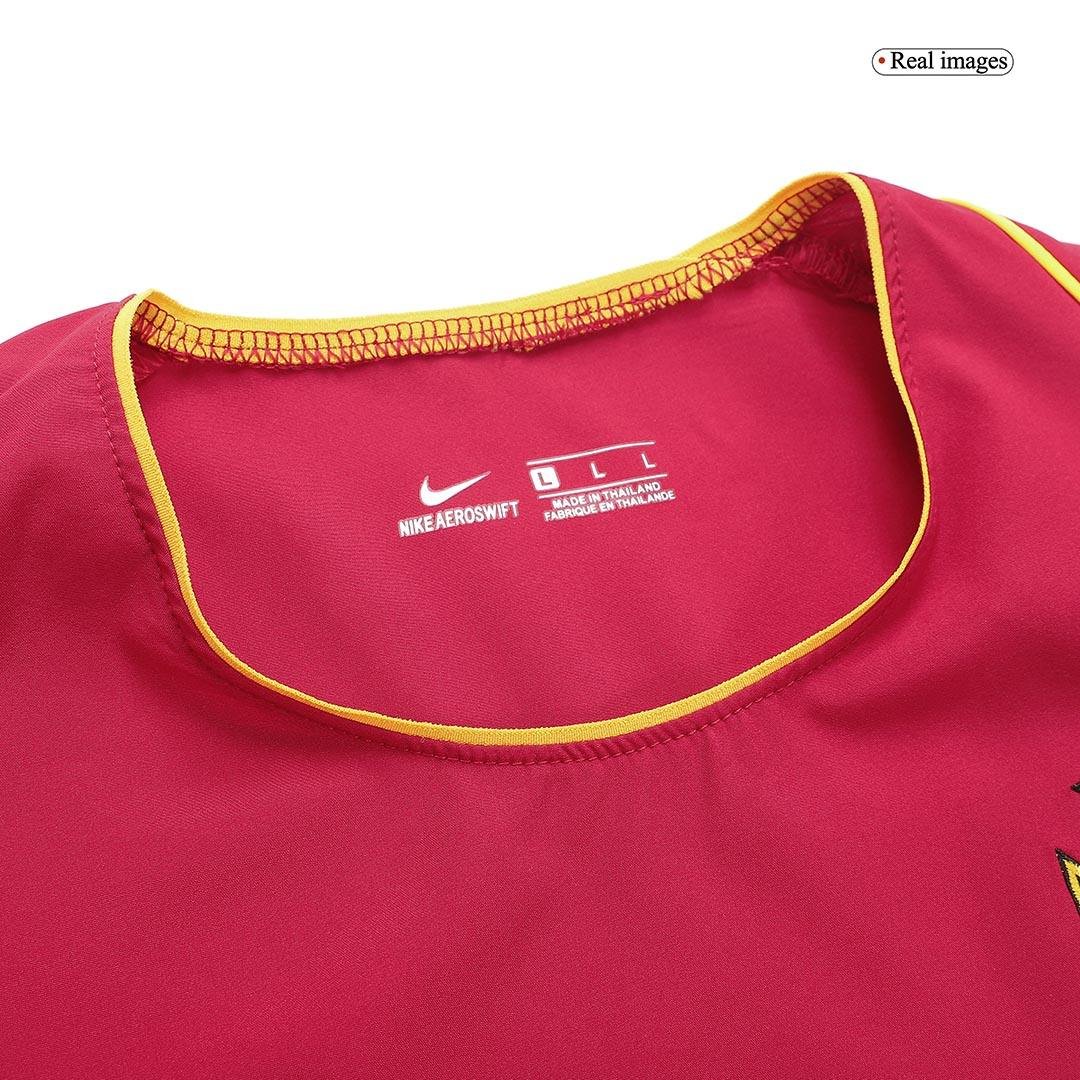 Portugal Retro Jersey Home World Cup 2002 - Image 6