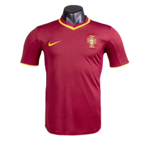 Portugal Retro Soccer Jersey Home Replica Euro Cup 2000