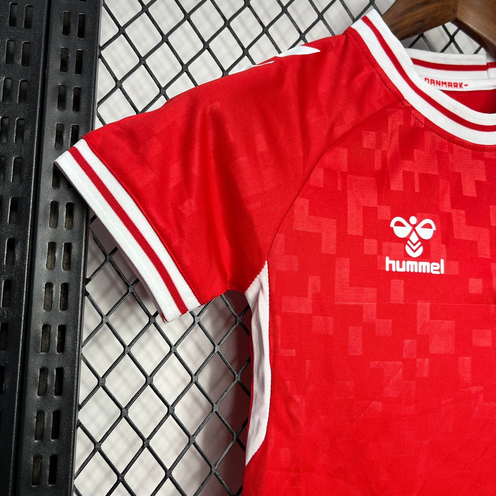 2024 Denmark Home Kids Jersey Euro - Image 2