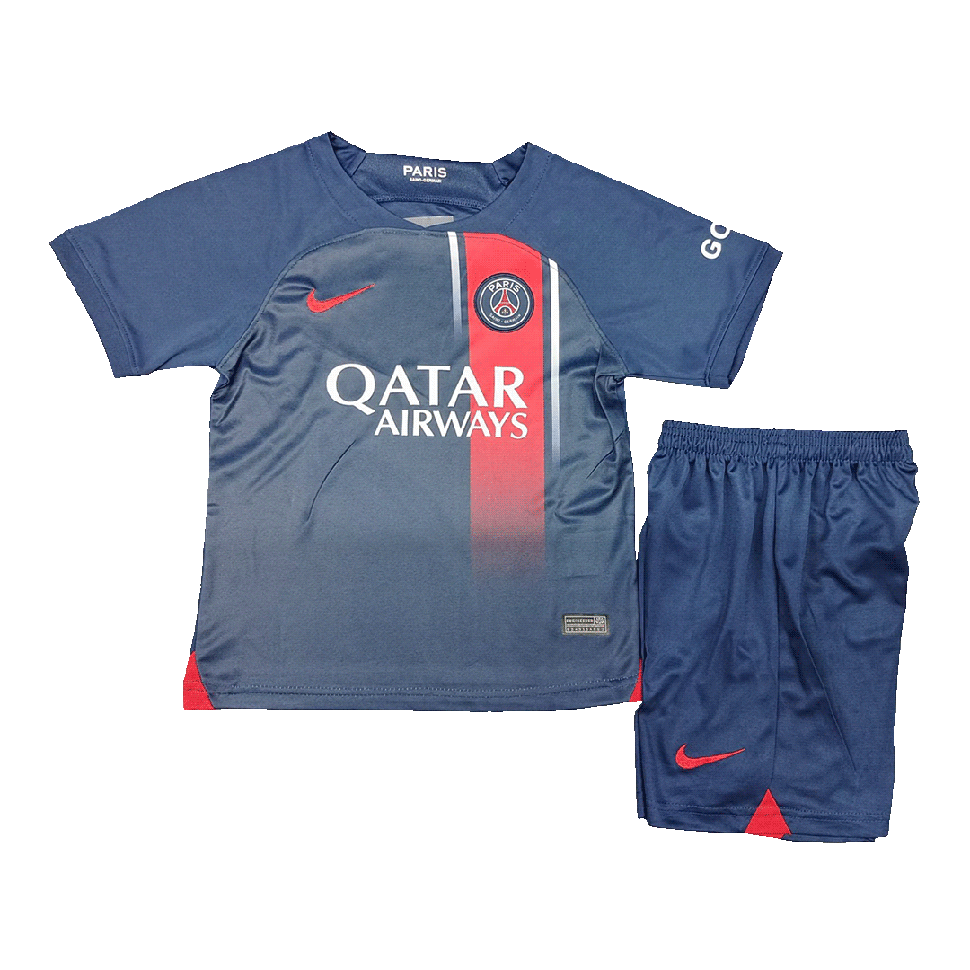2023/24 PSG Home Jersey Kids Kit - Image 9
