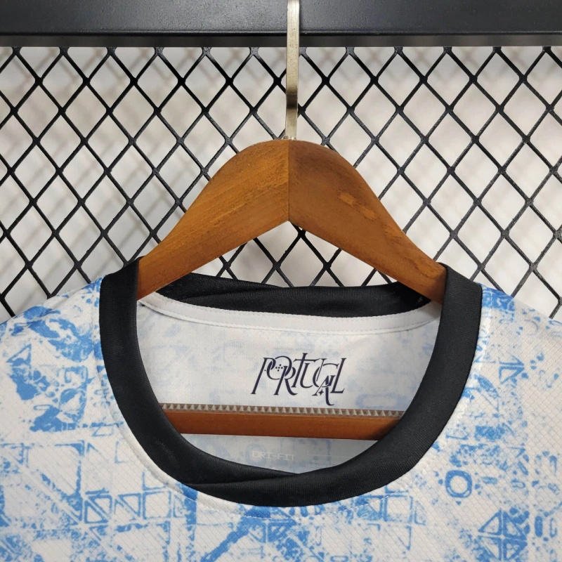 2024 Euro Portugal Away Long Sleeve Jersey - Image 4