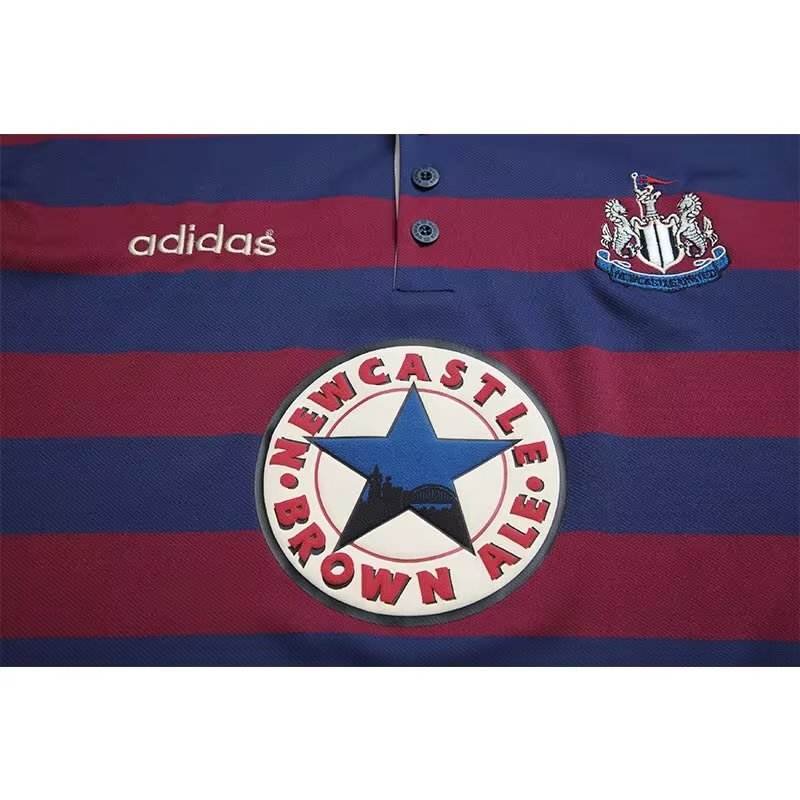 1995/96 Newcastle United Retro Jersey Long Sleeve Away - Image 3