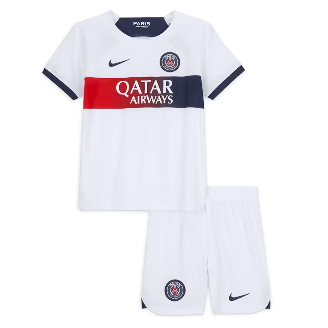 2023/24 PSG Away Jersey Kids Kit
