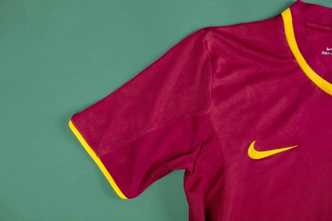 Portugal Retro Soccer Jersey Home Replica Euro Cup 2000 - Image 7
