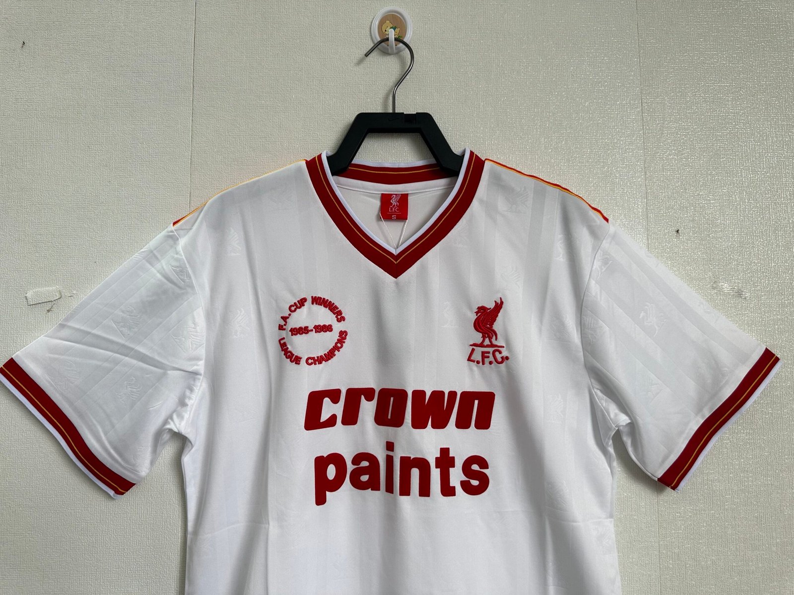 1985/86 Liverpool Third Away Retro Jersey - Image 5