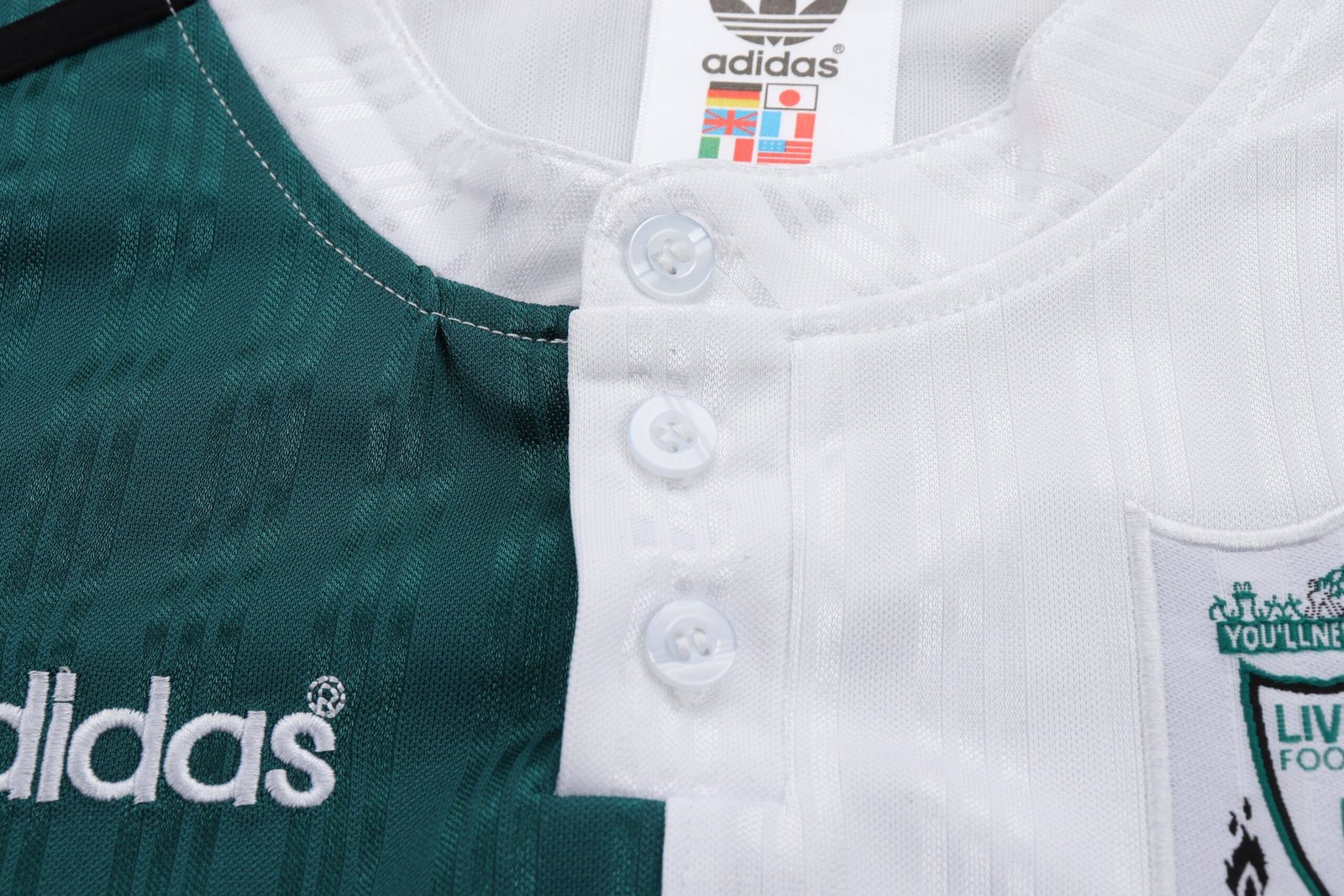 1995/96 Liverpool Away Retro Kids Jersey - Image 6