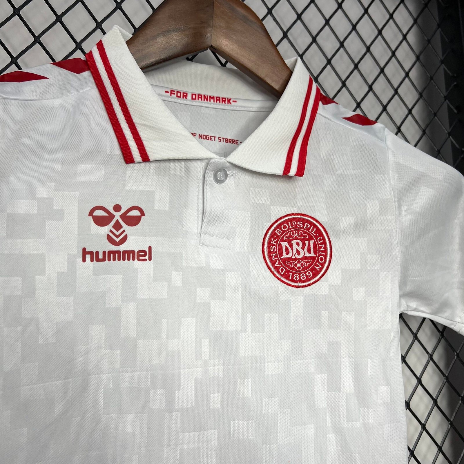 2024 Denmark Away Kids Jersey Euro - Image 3