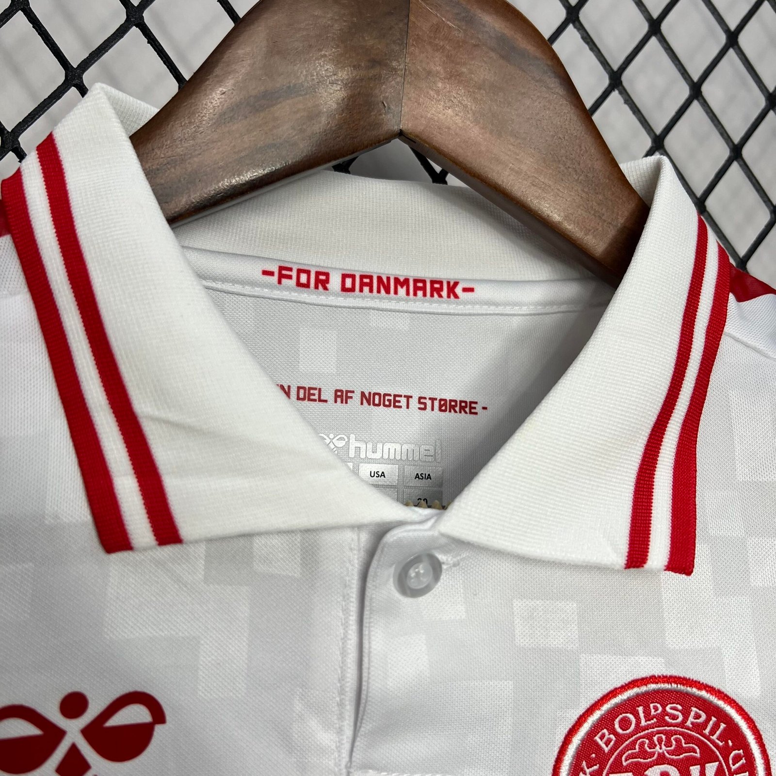 2024 Denmark Away Kids Jersey Euro - Image 4