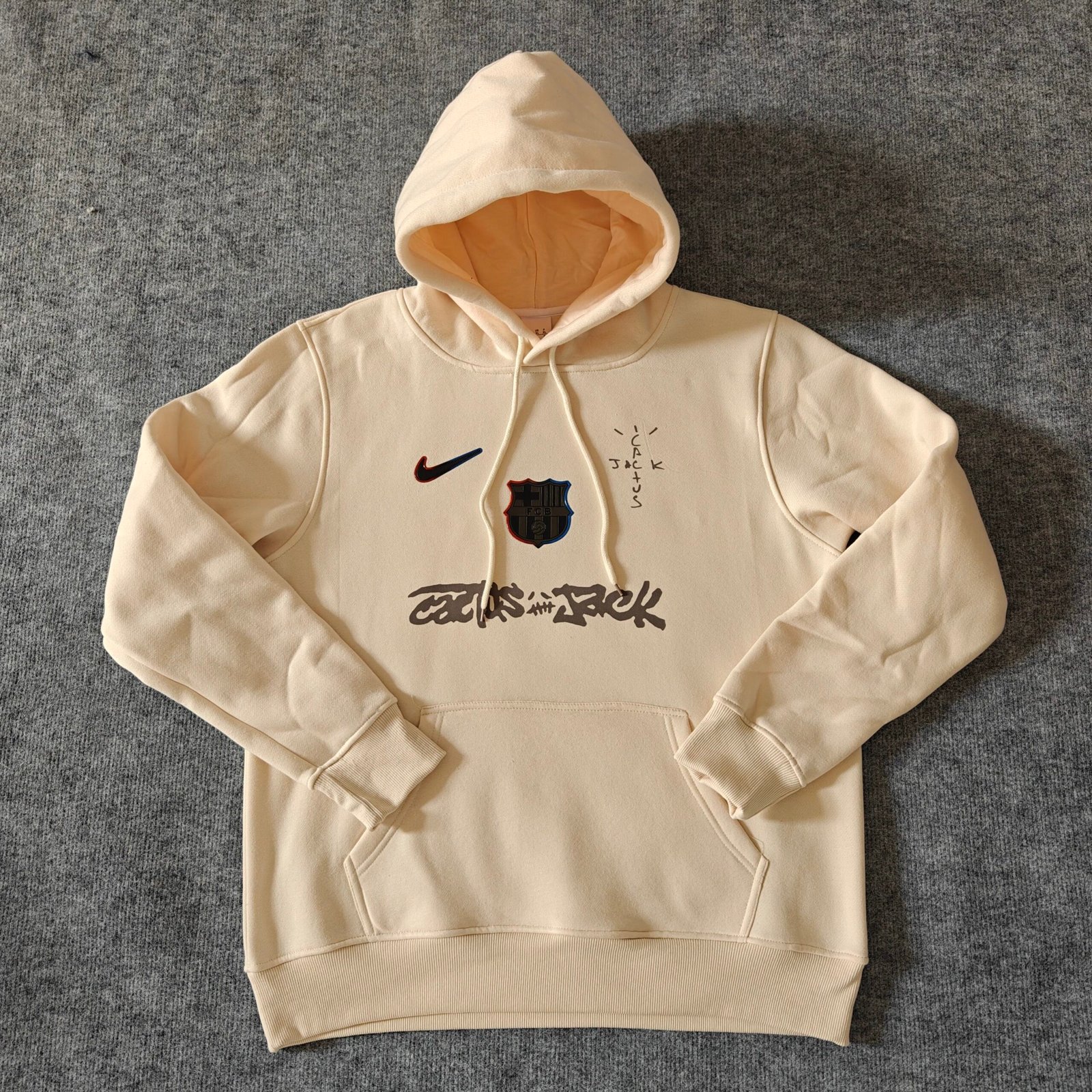 2025/26 Barcelona Travis Scott Hoodie Jacket - Image 6