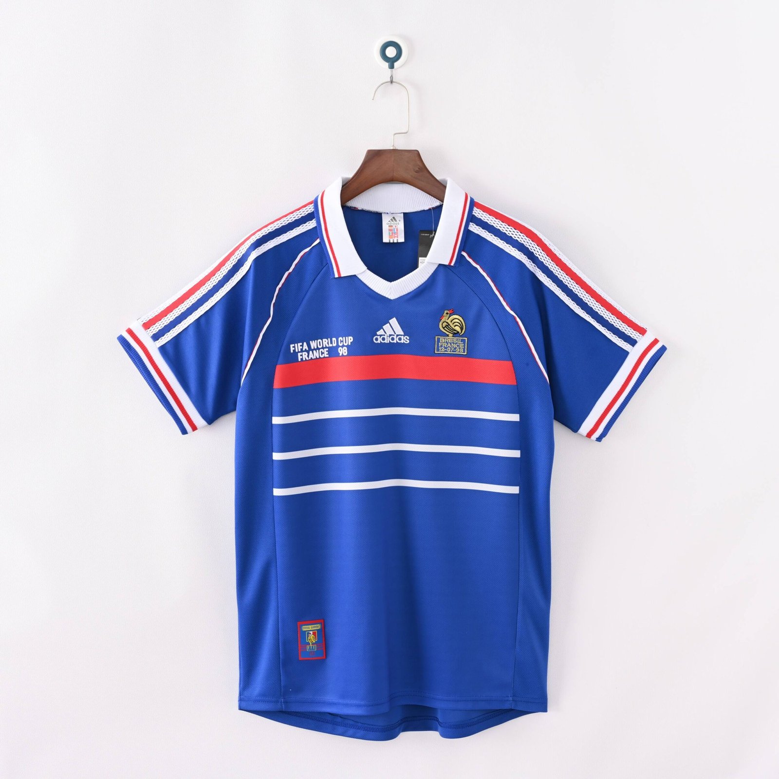 1998 World Cup France Home Retro Jersey Final