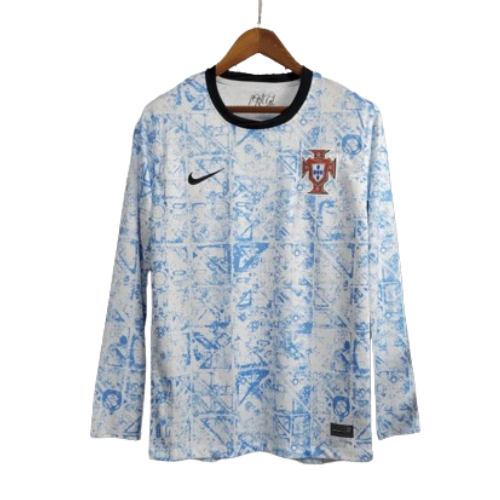 2024 Euro Portugal Away Long Sleeve Jersey