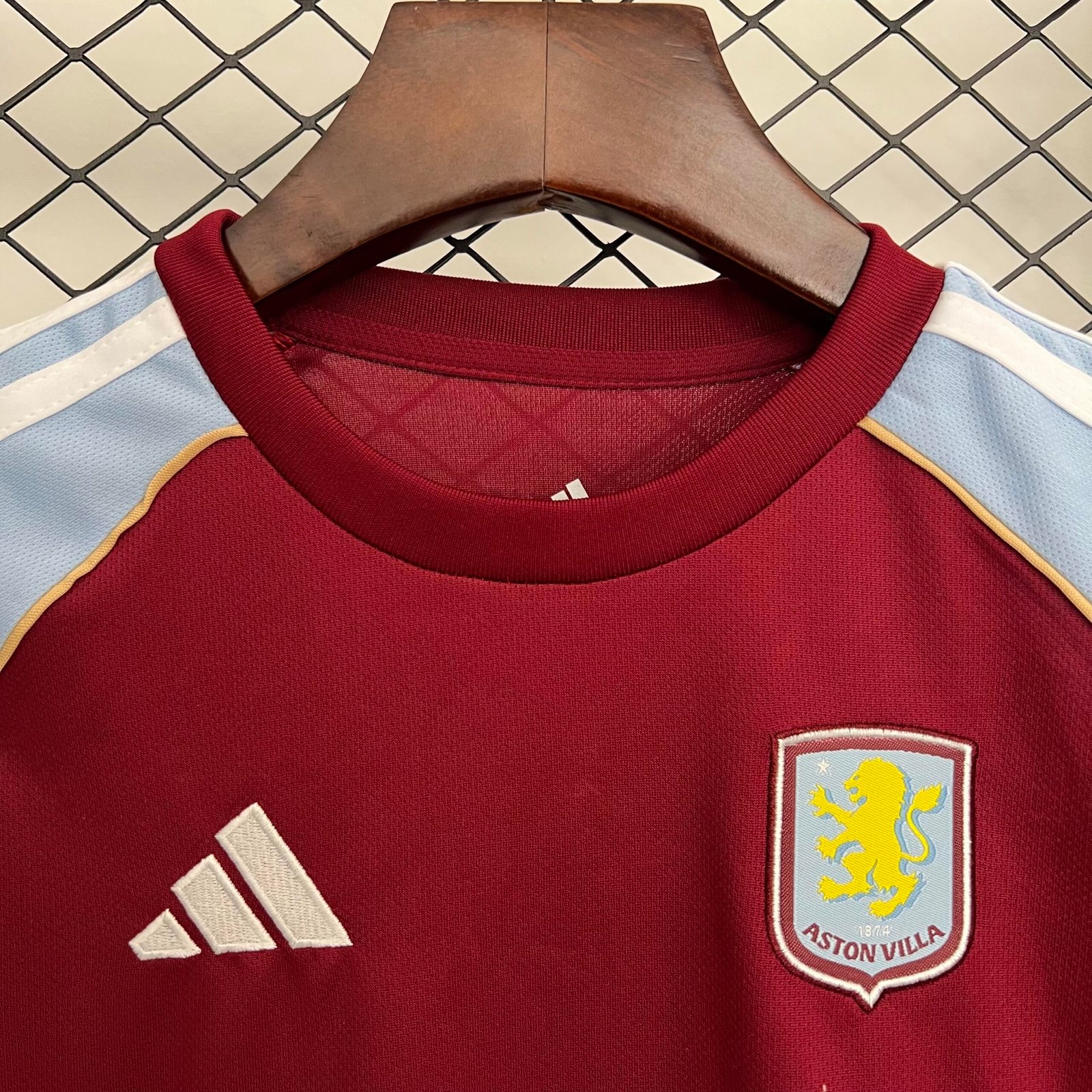 2025/26 Aston Villa Home Kids Jersey - Image 5