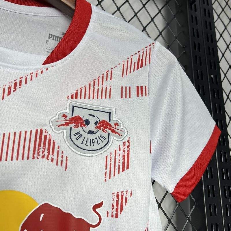 2024/25 RB Leipzig Home Jersey Kids Kit - Image 3