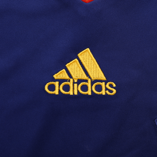 Spain Retro Soccer Jersey Away Long Sleeve Replica World Cup 2010 - Image 4