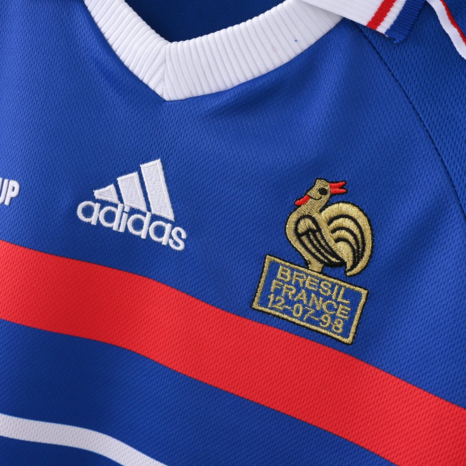 1998 World Cup France Home Retro Jersey Final - Image 2