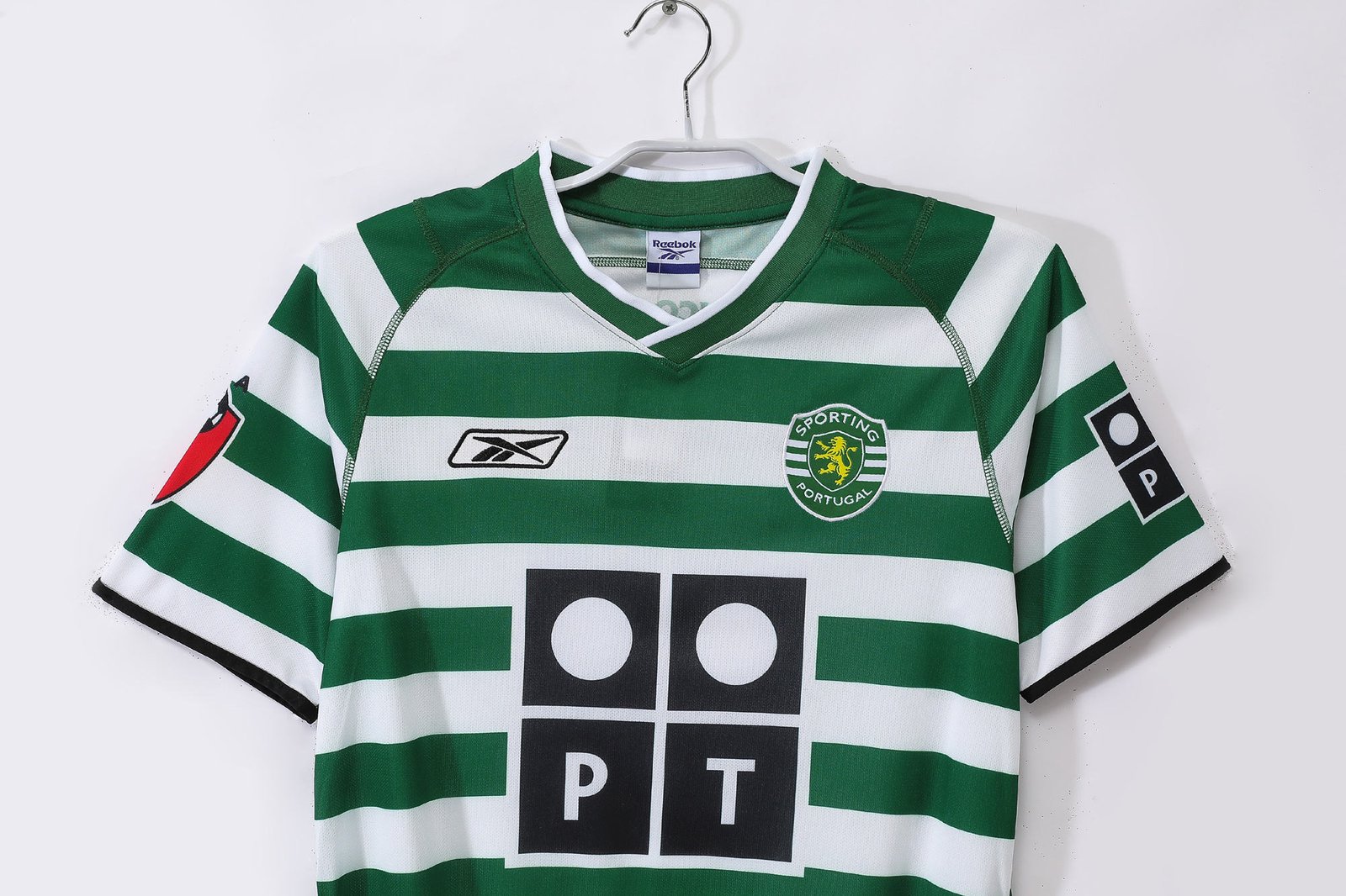2003/04 Sporting CP Home Retro Jersey - Image 6