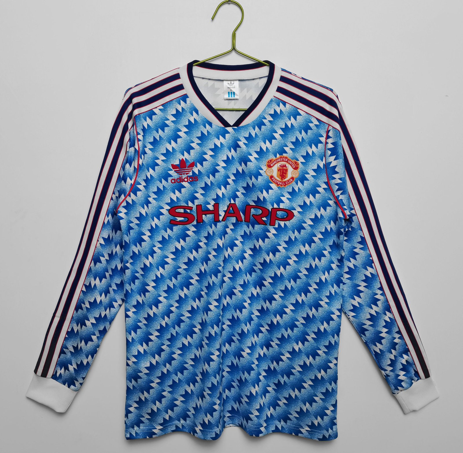1990/92 Manchester United Retro Jersey Away Long Sleeve