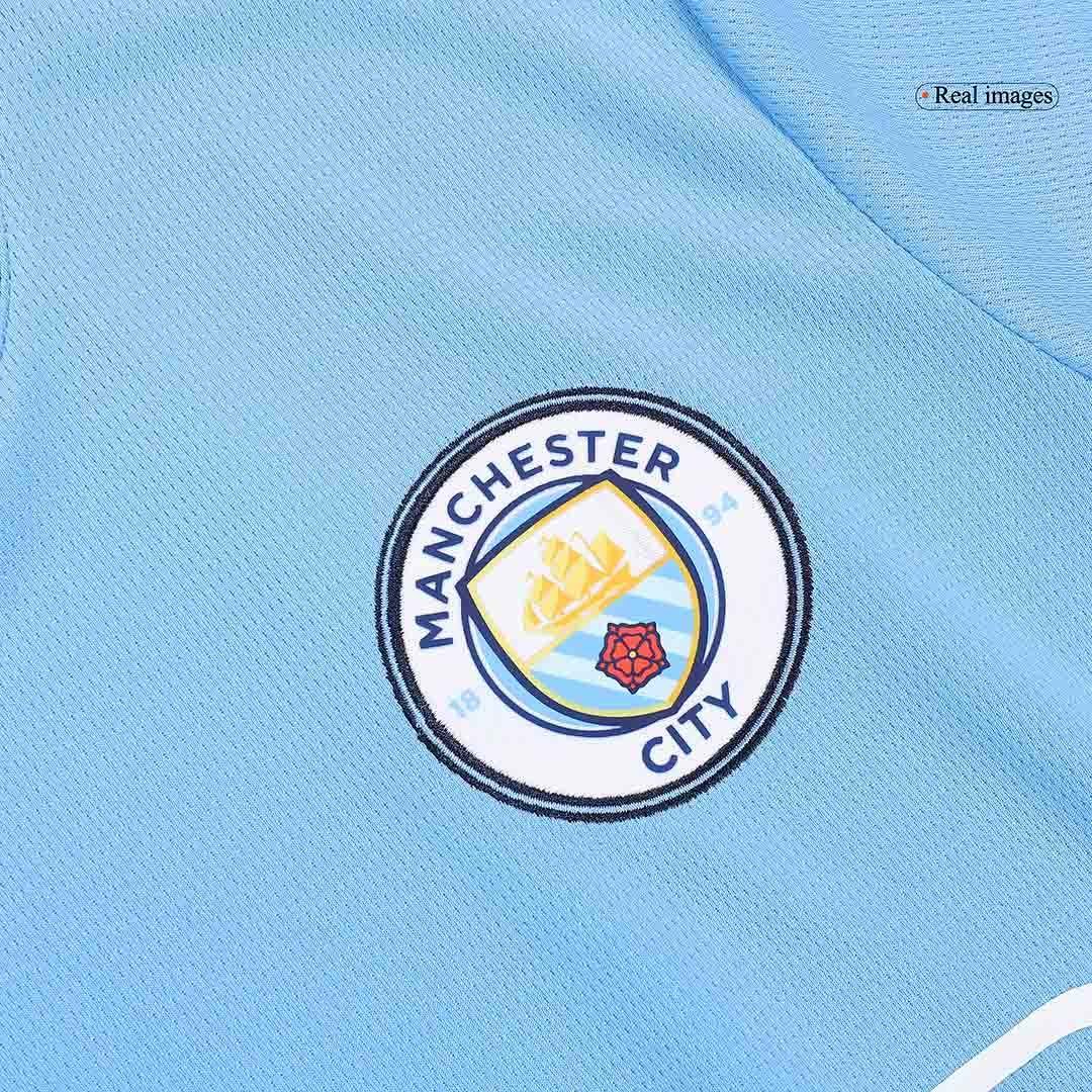 2024/25 Manchester City Home Kit(Jersey+Shorts) - Image 8