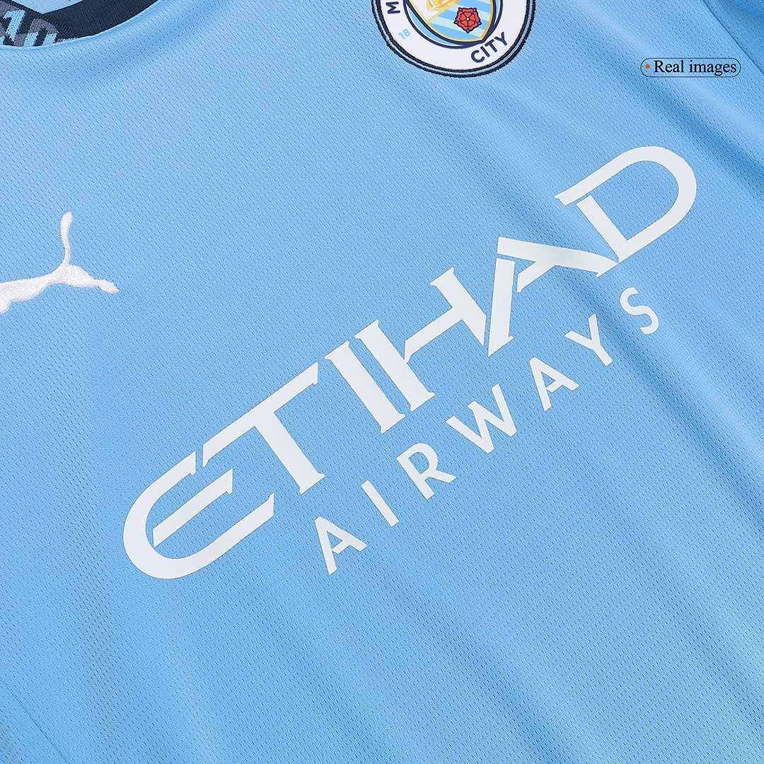 2024/25 Manchester City Home Kit(Jersey+Shorts) - Image 7